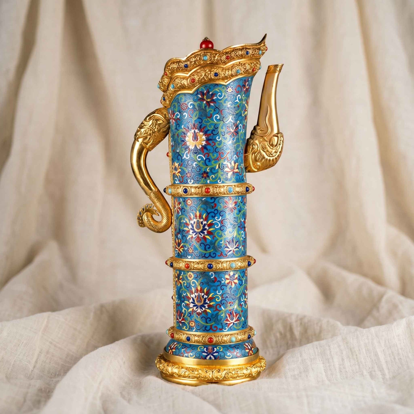 Handmade Beijing Chinese Cloisonne Luxury Art for Dubai UAE GCC