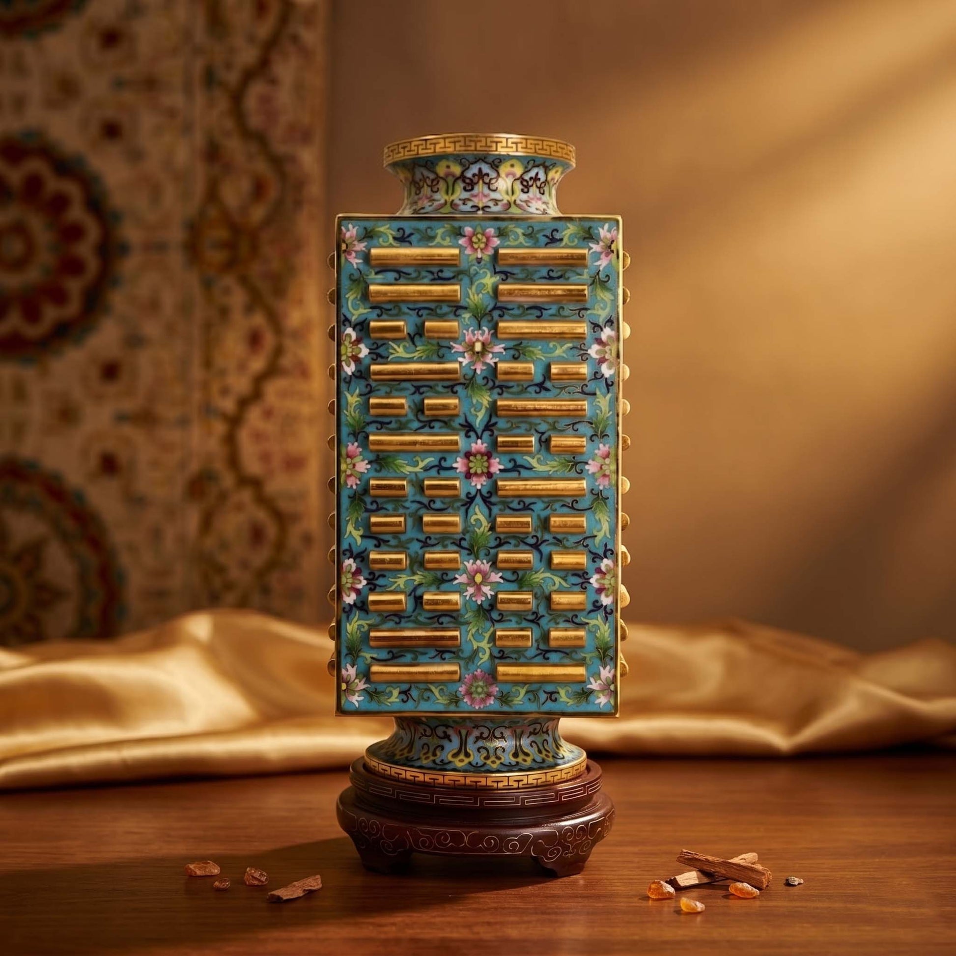 Handmade Beijing Chinese Cloisonne Luxury Art for Dubai UAE GCC