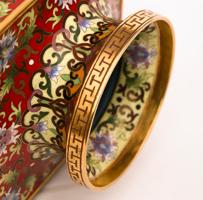Handmade Beijing Chinese Cloisonne Luxury Art for Dubai UAE GCC