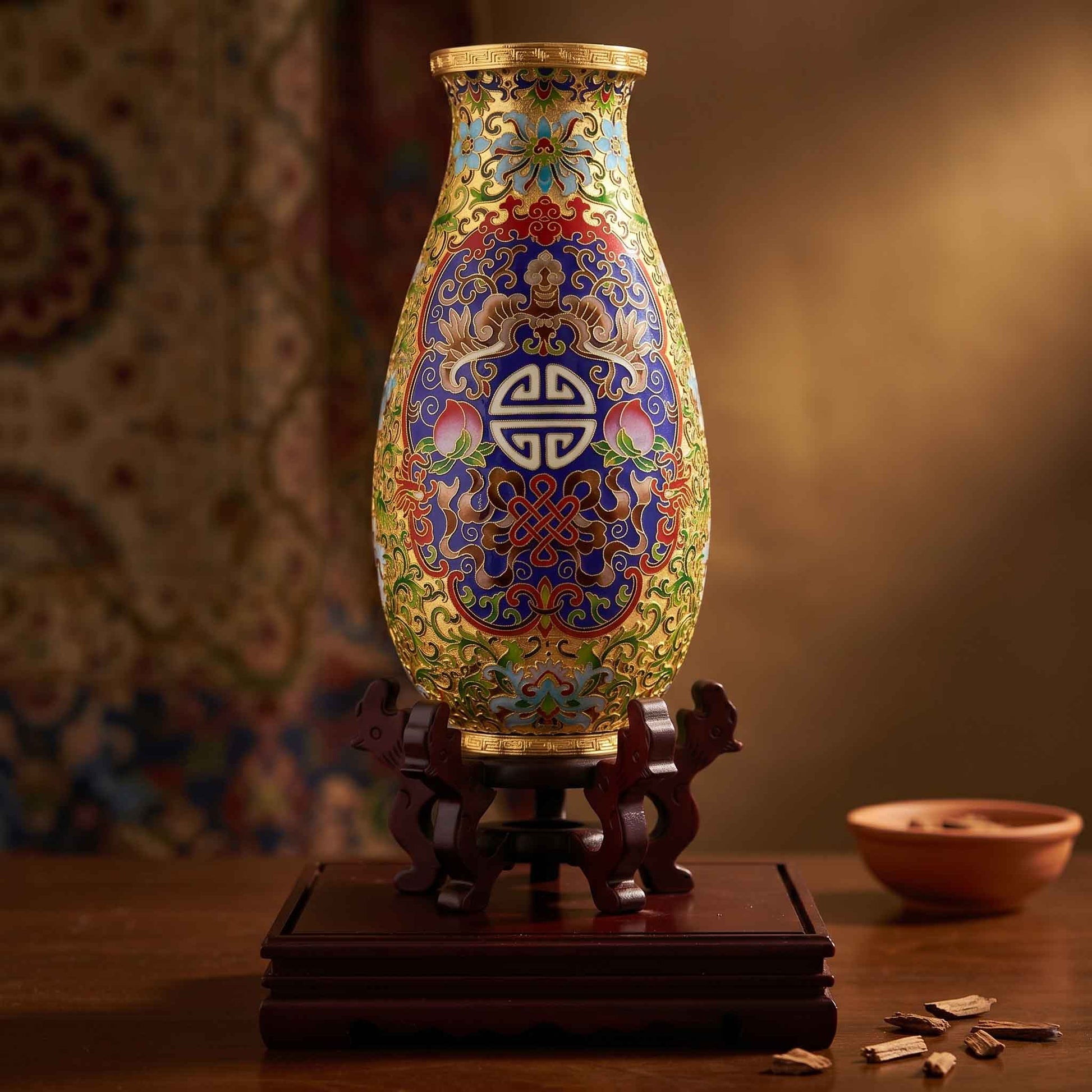 Handmade Beijing Chinese Cloisonne Luxury Art for Dubai UAE GCC