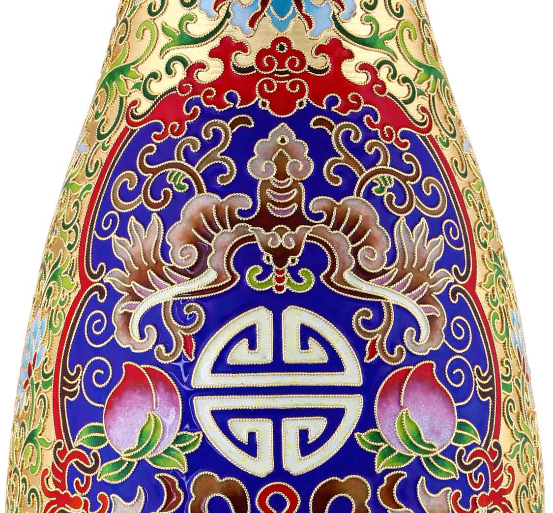Handmade Beijing Chinese Cloisonne Luxury Art for Dubai UAE GCC