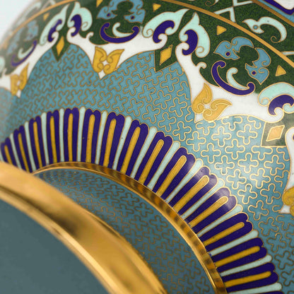 Handmade Beijing Chinese Cloisonne Luxury Art for Dubai UAE GCC