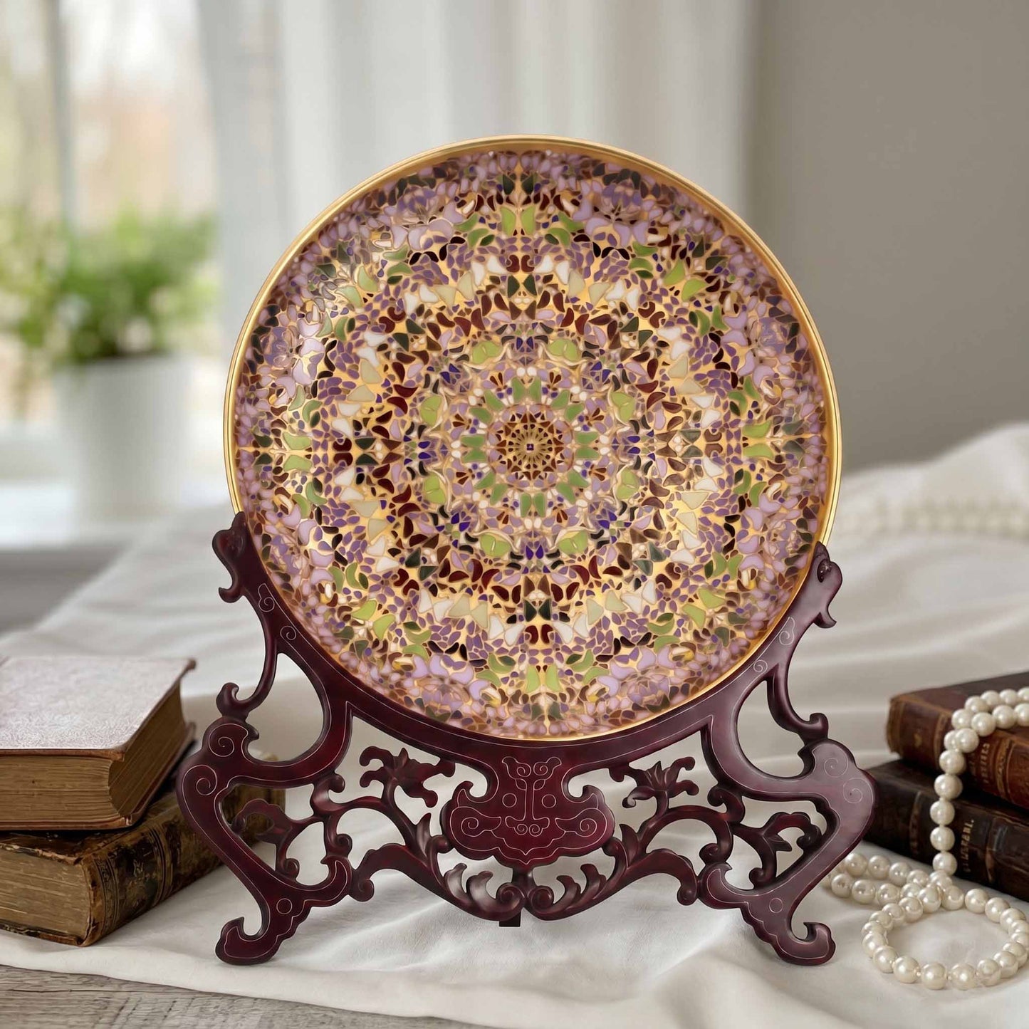 Handmade Beijing Chinese Cloisonne Luxury Art for Dubai UAE GCC