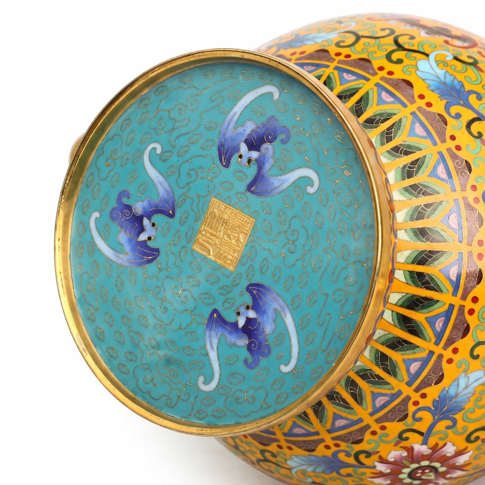 Handmade Beijing Chinese Cloisonne Luxury Art for Dubai UAE GCC