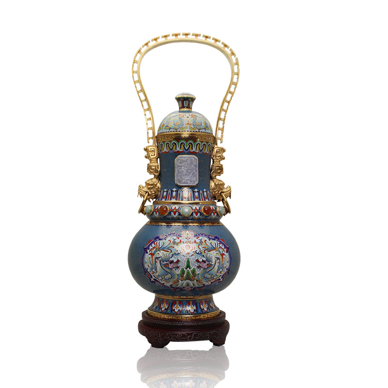 Handmade Beijing Chinese Cloisonne Luxury Art for Dubai UAE GCC