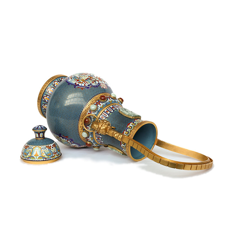 Handmade Beijing Chinese Cloisonne Luxury Art for Dubai UAE GCC