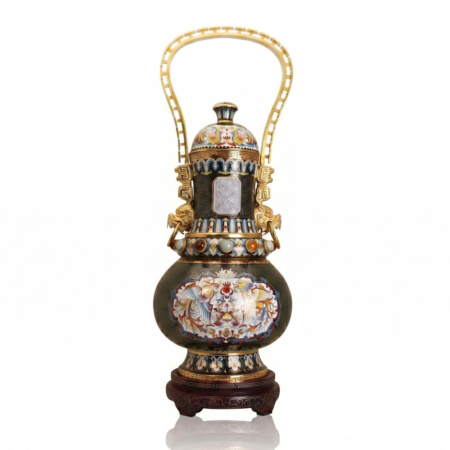 Handmade Beijing Chinese Cloisonne Luxury Art for Dubai UAE GCC