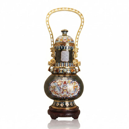 Handmade Beijing Chinese Cloisonne Luxury Art for Dubai UAE GCC