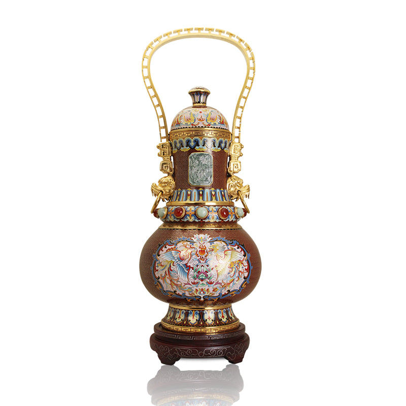 Handmade Beijing Chinese Cloisonne Luxury Art for Dubai UAE GCC