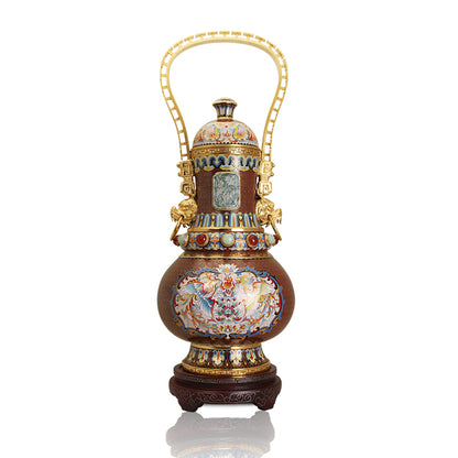 Handmade Beijing Chinese Cloisonne Luxury Art for Dubai UAE GCC