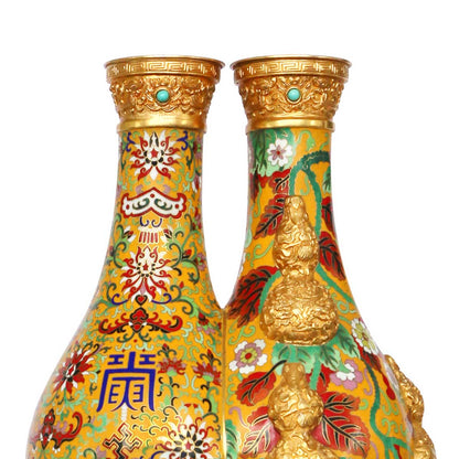 Handmade Beijing Chinese Cloisonne Luxury Art for Dubai UAE GCC