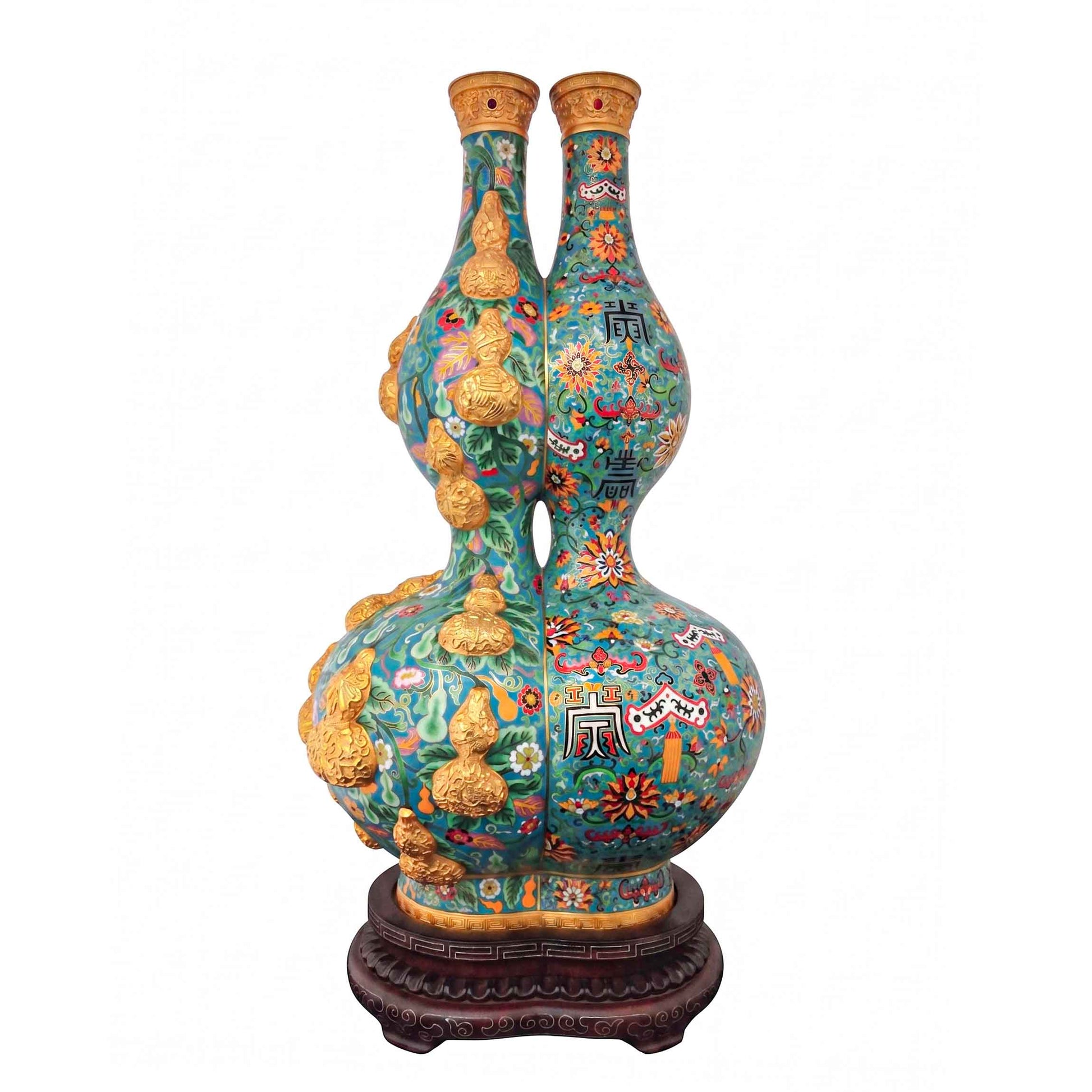 Handmade Beijing Chinese Cloisonne Luxury Art for Dubai UAE GCC
