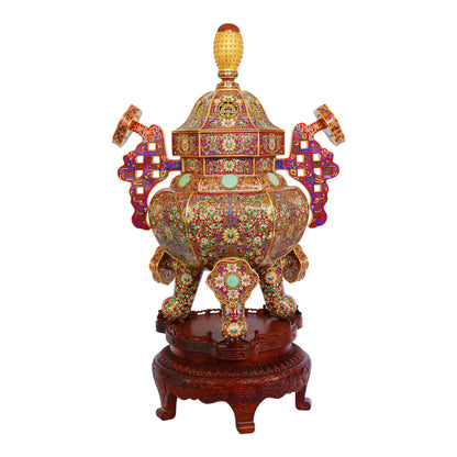 Handmade Beijing Chinese Cloisonne Luxury Art for Dubai UAE GCC