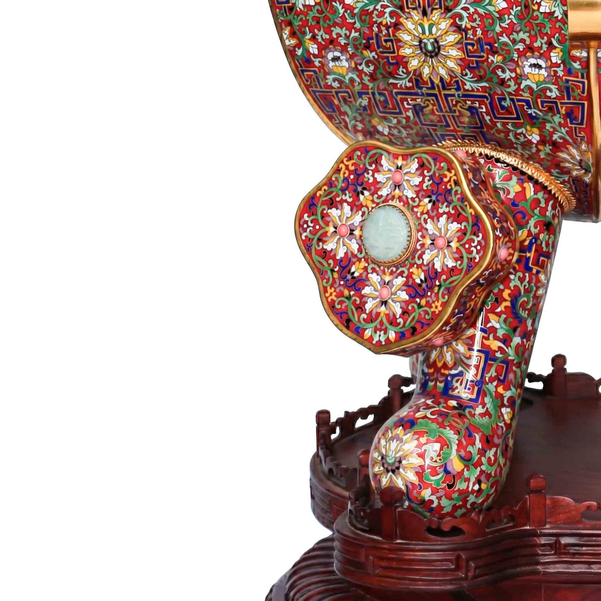 Handmade Beijing Chinese Cloisonne Luxury Art for Dubai UAE GCC
