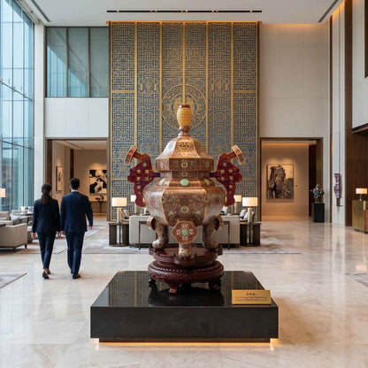 Handmade Beijing Chinese Cloisonne Luxury Art for Dubai UAE GCC