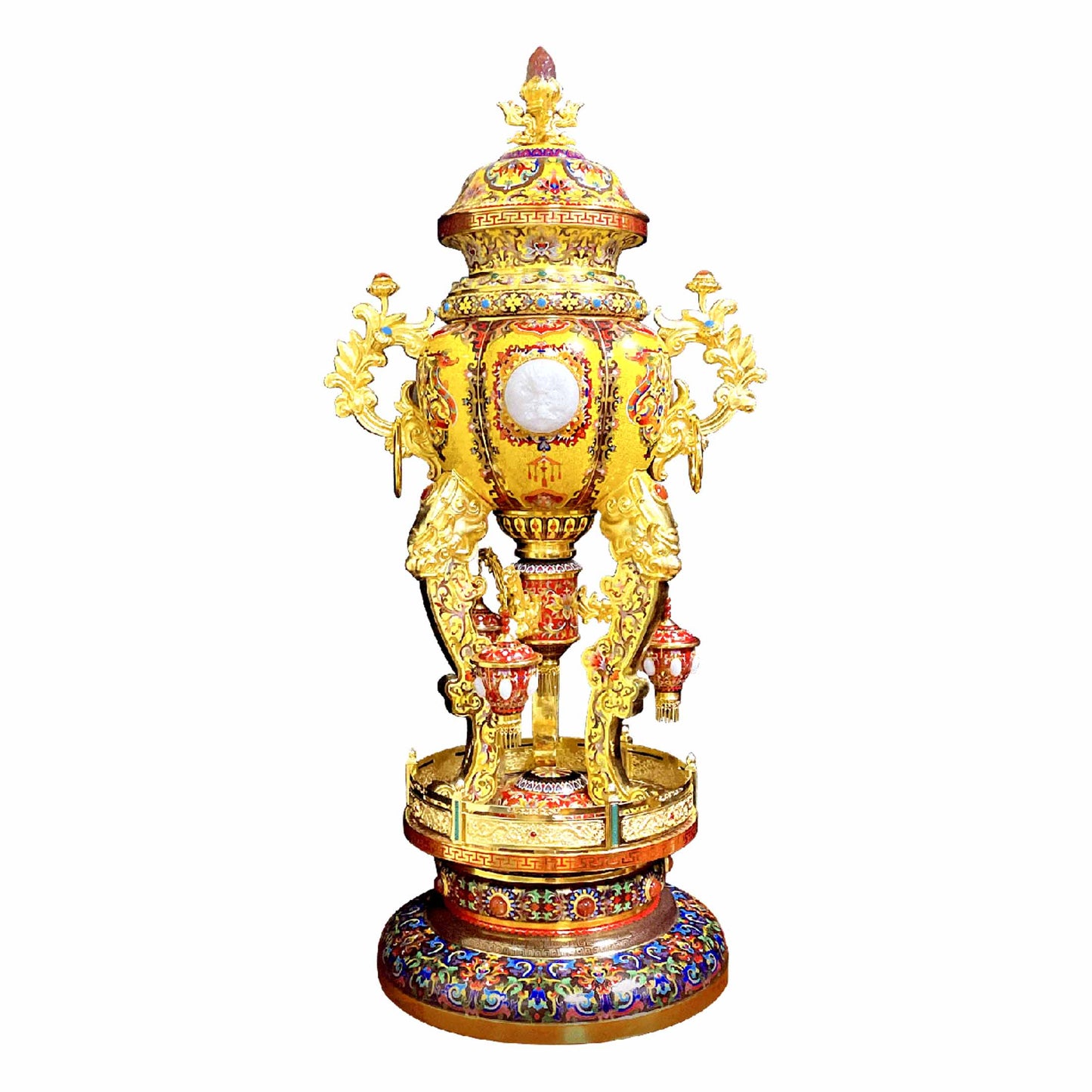Handmade Beijing Chinese Cloisonne Luxury Art for Dubai UAE GCC