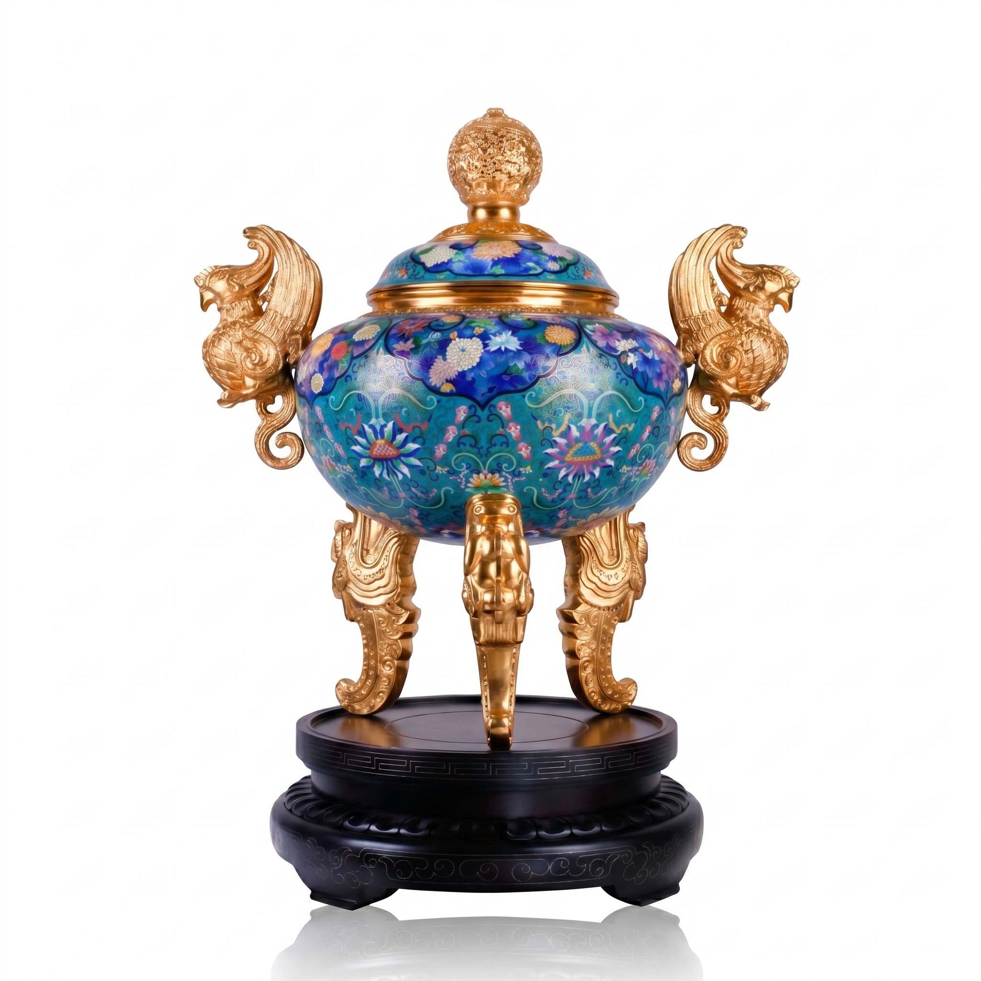 Handmade Beijing Chinese Cloisonne Luxury Art for Dubai UAE GCC