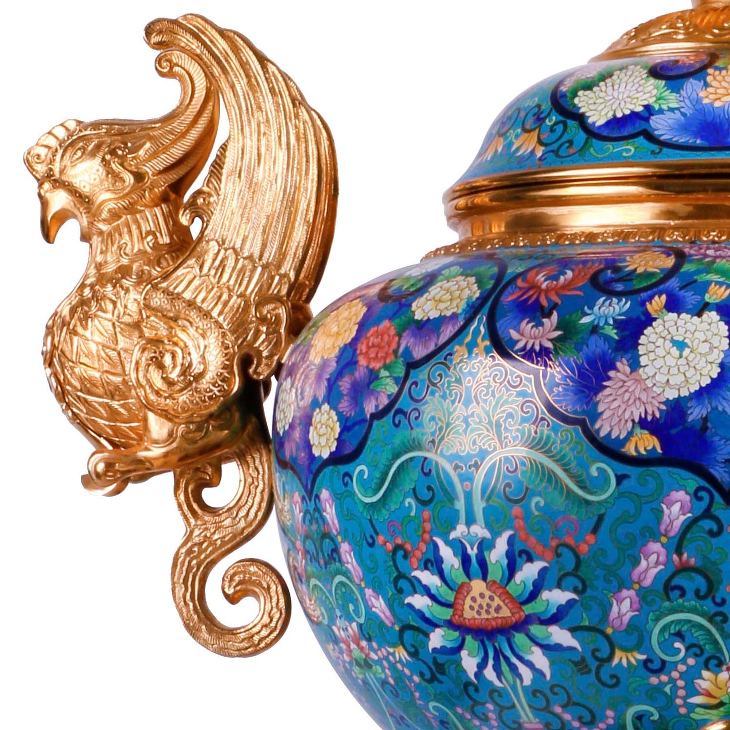 Handmade Beijing Chinese Cloisonne Luxury Art for Dubai UAE GCC