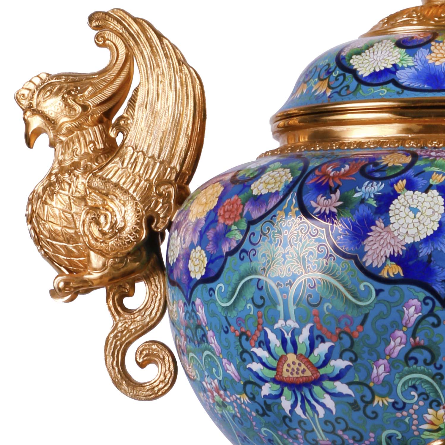 Handmade Beijing Chinese Cloisonne Luxury Art for Dubai UAE GCC