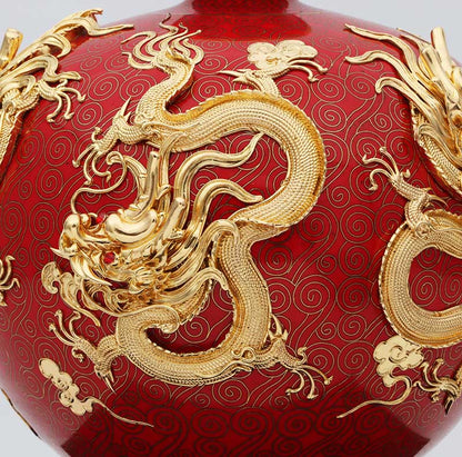 Handmade Beijing Chinese Cloisonne Luxury Art for Dubai UAE GCC